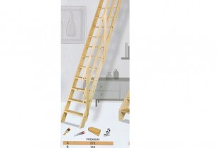 Houten steektrap 2.75 cm hoog